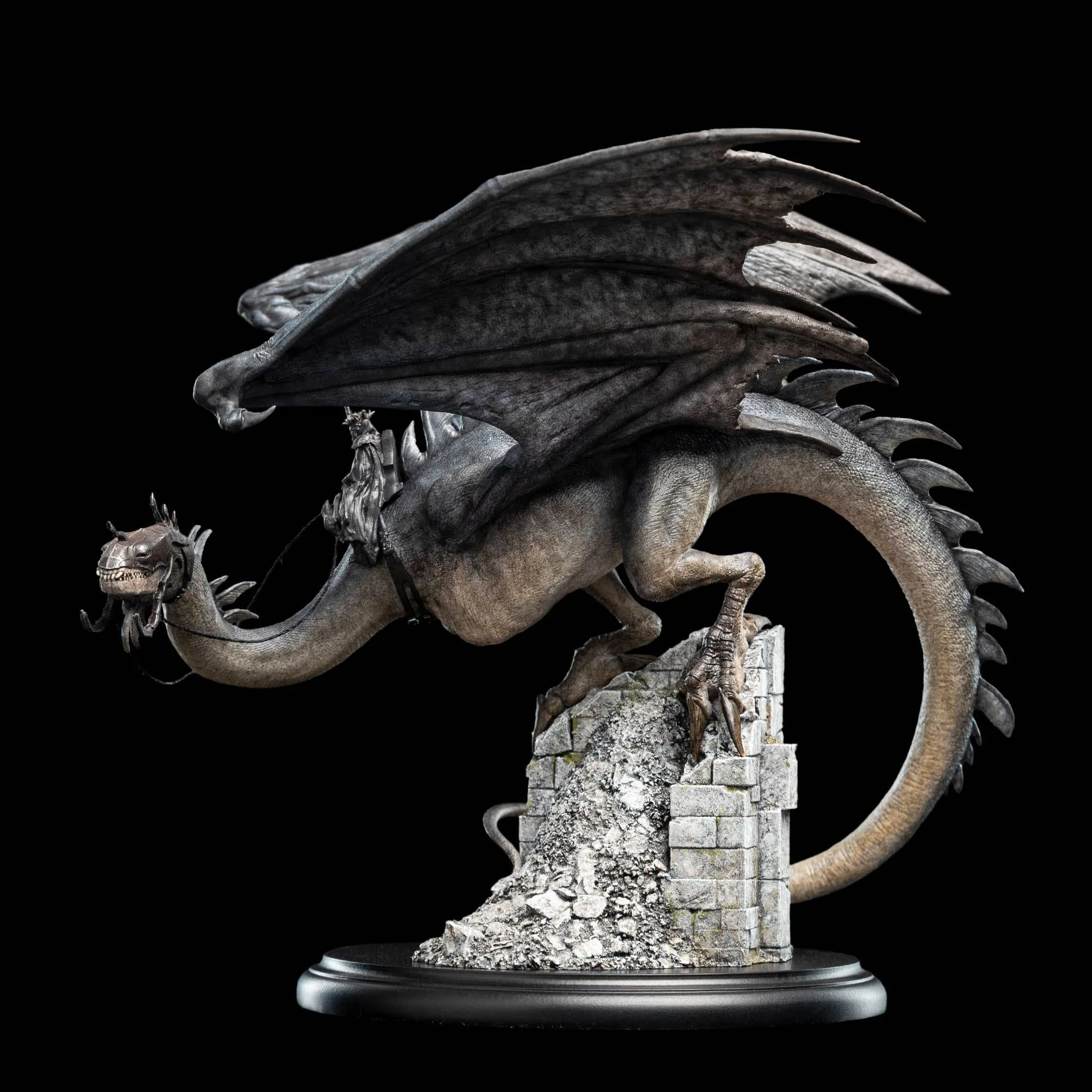 Weta Workshop Polystone Trilogia Il Signore degli Anelli statua miniatura Fell Beast
