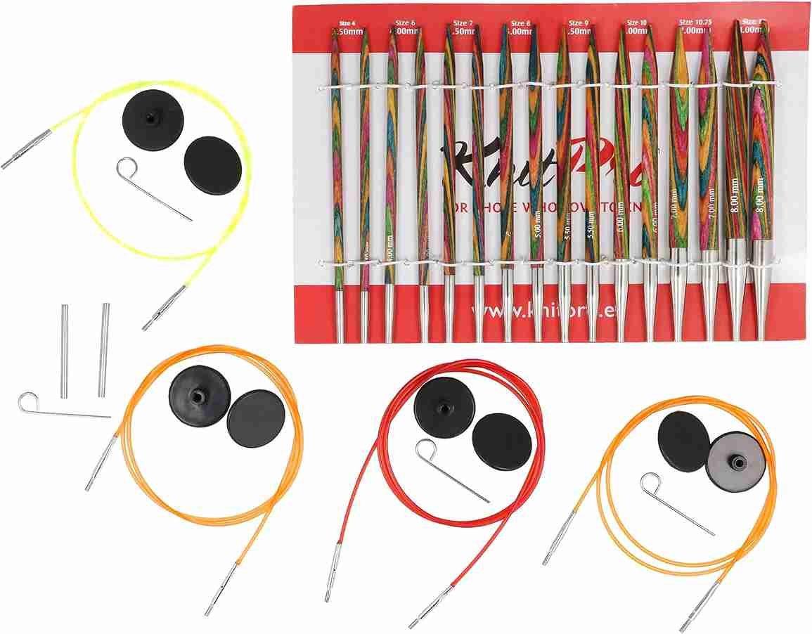 KnitPro Symfonie Deluxe set intercambiabile completo ferri maglia