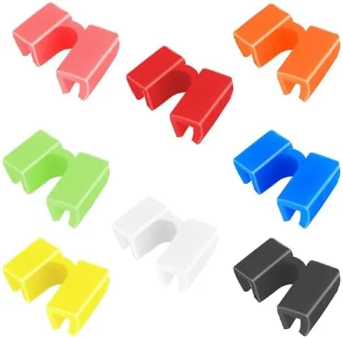 Bacchette in bambù per bambini con guida per le dita, set 5 paia
