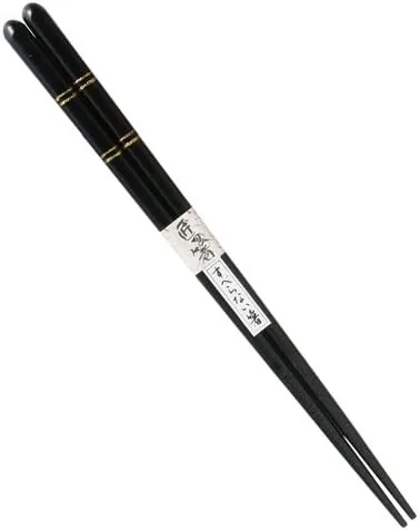 Kawai Bacchette laccate Wakasa Domestic Shine rosse, 21 cm