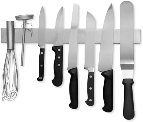 Shan Zu Barra magnetica portacoltelli in acciaio inossidabile, 40 cm