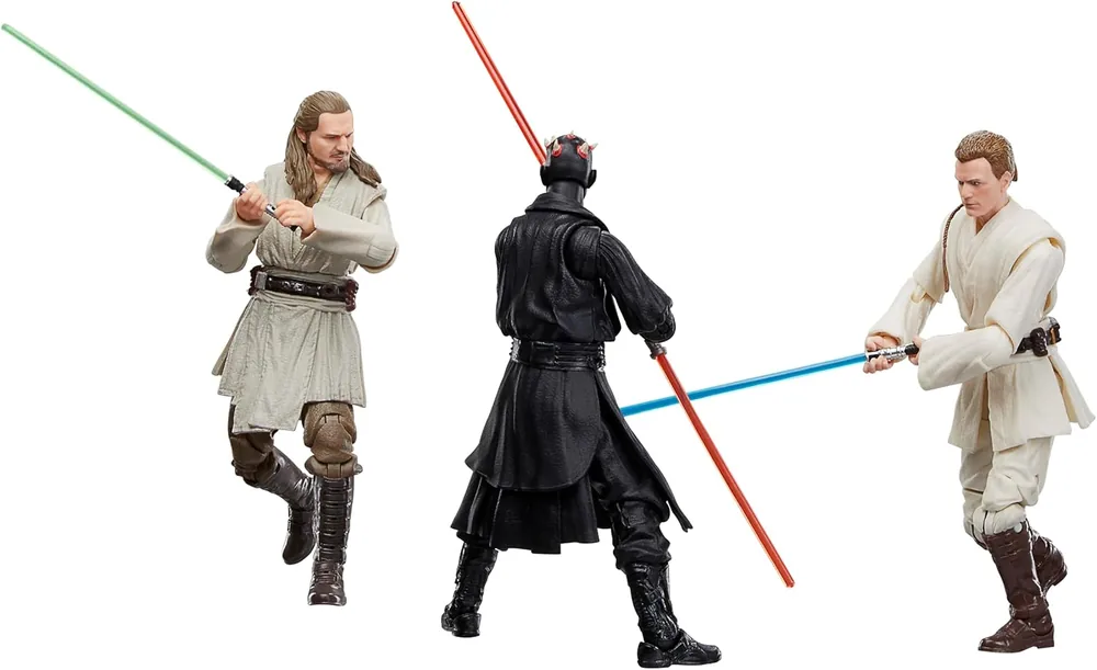 Star Wars Black Series — 3-Pack Qui-Gon Jinn, Darth Maul, Obi-Wan Kenobi