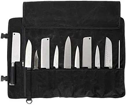Victorinox Borsa portacoltelli avvolgibile in tela, 8 tasche