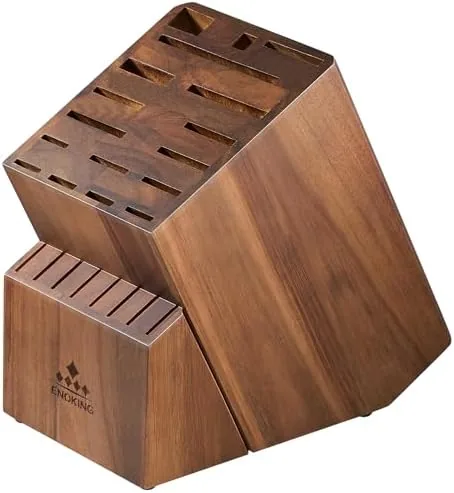 Coninx Blocco portacoltelli in acacia per 15 coltelli