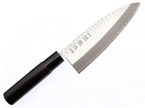 Coltello Deba martellato SekiRyu, lama 15 cm, prodotto a Seki