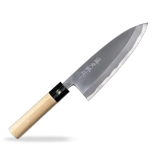Coltello Deba Tojiro, acciaio Blue Paper, lama 150 mm