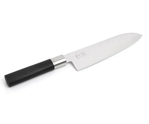 Coltello Santoku KAI Wasabi Black