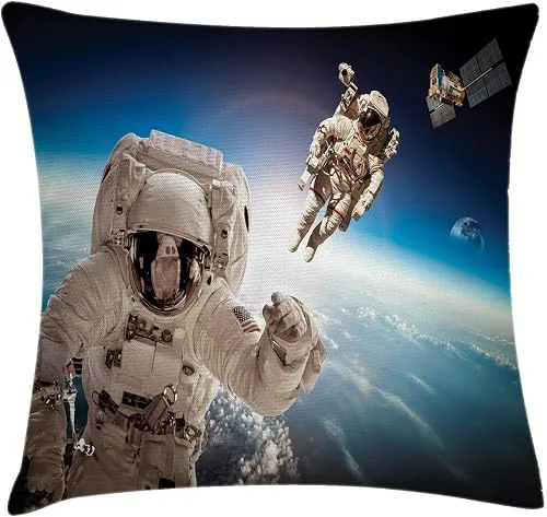 Cuscino astronauta NASA decorazione salotto camera