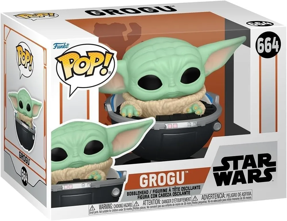 Funko Pop Star Wars — Grogu #664 — The Mandalorian figurine vinile