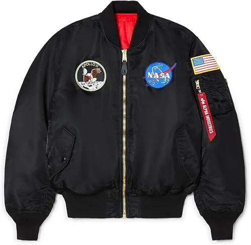 Alpha Industries Bomber NASA Apollo MA-1 patch missioni