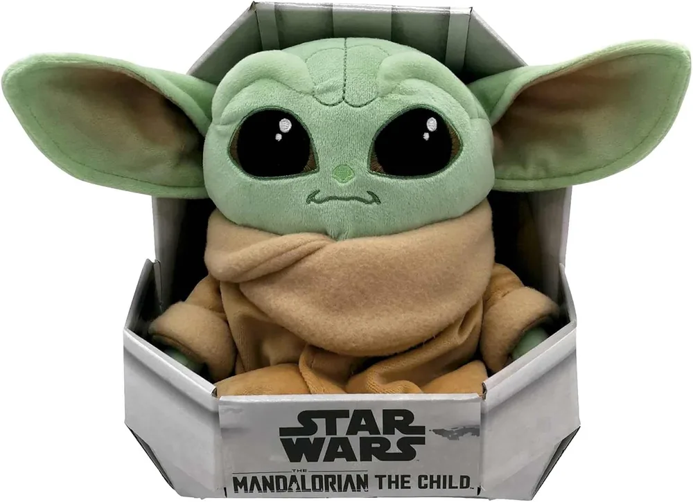 Grogu Baby Yoda — Peluche 25cm Disney The Mandalorian — Morbido