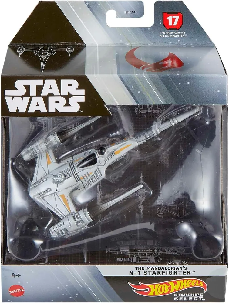 Hot Wheels Star Wars — Starfighter del Mandaloriano — Diecast scala 1:50