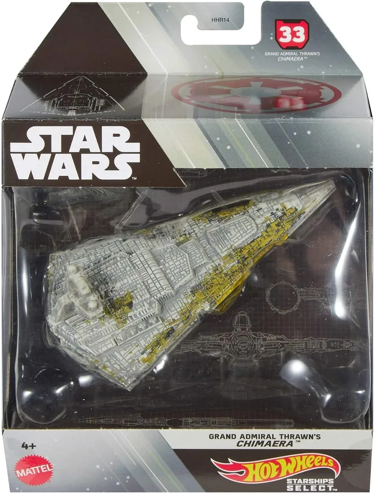 Hot Wheels Star Wars — Star Destroyer Chimaera del Grande Ammiraglio Thrawn