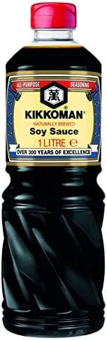 Kikkoman Salsa di soia naturalmente fermentata, 600 ml