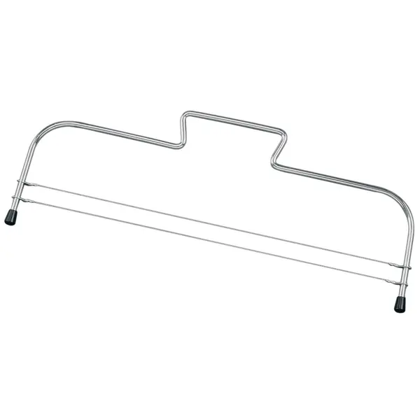 Lira taglia pan di spagna 2 fili regolabile inox pasticceria