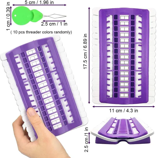 Organizzatore fili da ricamo — 30 posti numerati