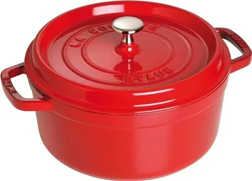 Pentola in ghisa smaltata Staub per cottura a vapore e miso, 24 cm