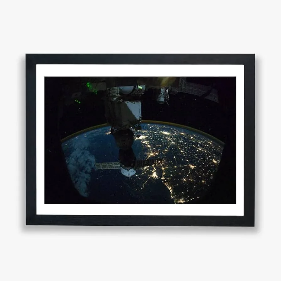 Poster NASA 220 miglia sopra la Terra spazio galassia decorazione