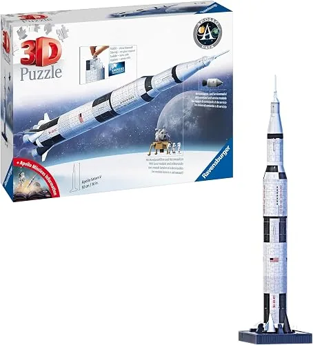 Puzzle 3D razzo NASA astronauta spazio modellino