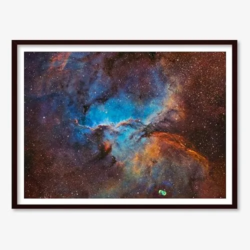 Astrography poster The Creation of Cosmos NASA astronomia decorazione