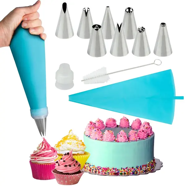 Sac à poche silicone riutilizzabile pasticceria professionale capiente