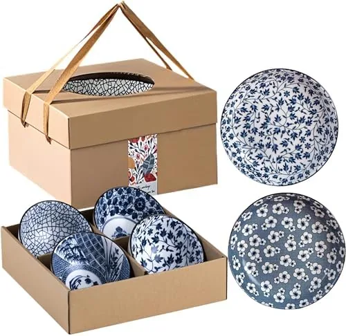 Set stoviglie giapponesi 16 pezzi in ceramica, servizio per 4 persone