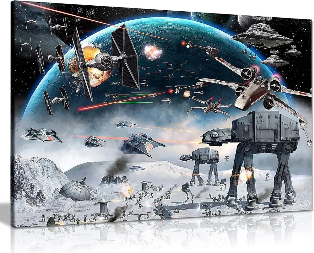 Panther Print — Stampa su tela Star Wars Grande Formato A1