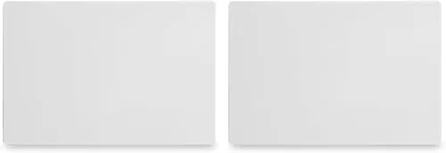 Kitchencraft Tagliere grande professionale in polietilene bianco, 60×40 cm