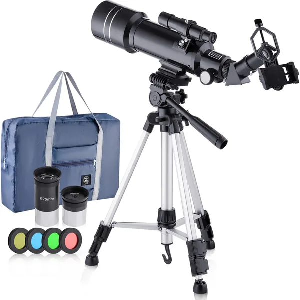 Telescopio rifrattore BNISE 70mm principiante astronomia Luna pianeti