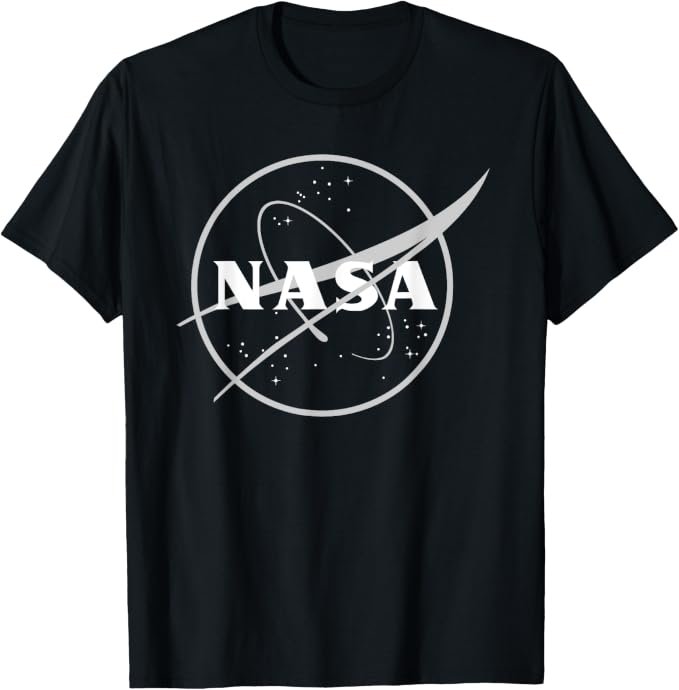 T-shirt NASA Meatball Logo cotone classico uomo donna
