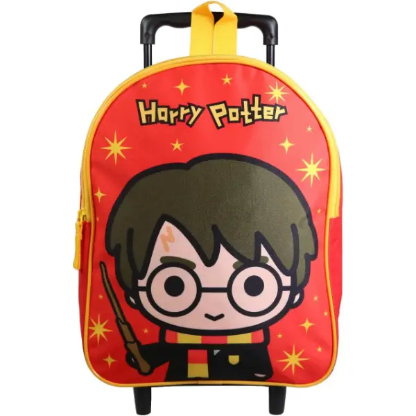 Zaino con rotelle Bagtrotter Harry Potter rosso da trentuno centimetri