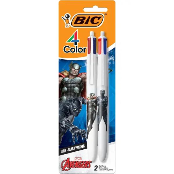 BIC — Marvel Avengers, penna 4 colori