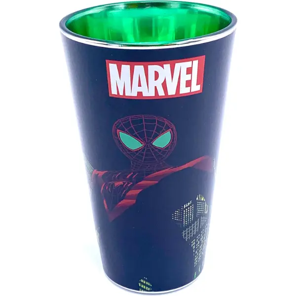 Bicchiere da pinta di Spider-Man Miles Morales da quattrocentosettantatre millilitri