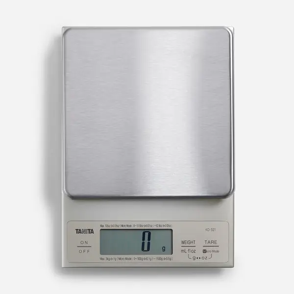 Bilancia da cucina Tanita KD-321 3 kg precisione 1 g per panificazione