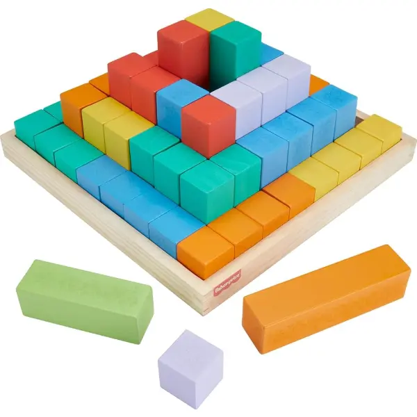 Fisher-Price Blocchi impilabili in legno 65 pezzi