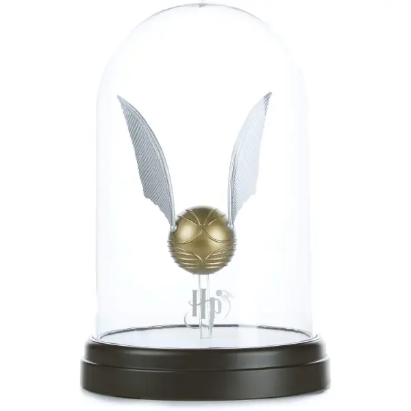Lampada da tavolo a forma di Boccino d Oro dorato con ali