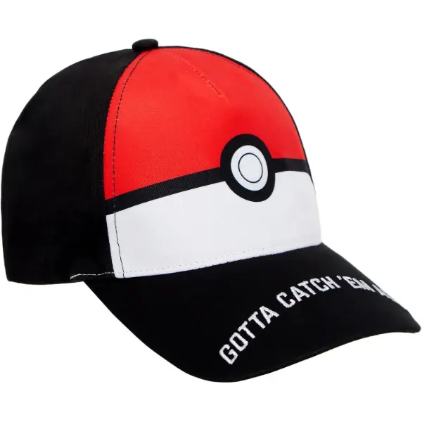 Cappellino da baseball Pokemon con Pokeball per bambino regolabile