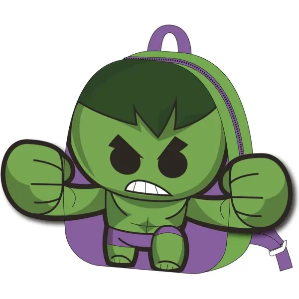 CERDÁ — Zaino asilo Avengers con peluche staccabile