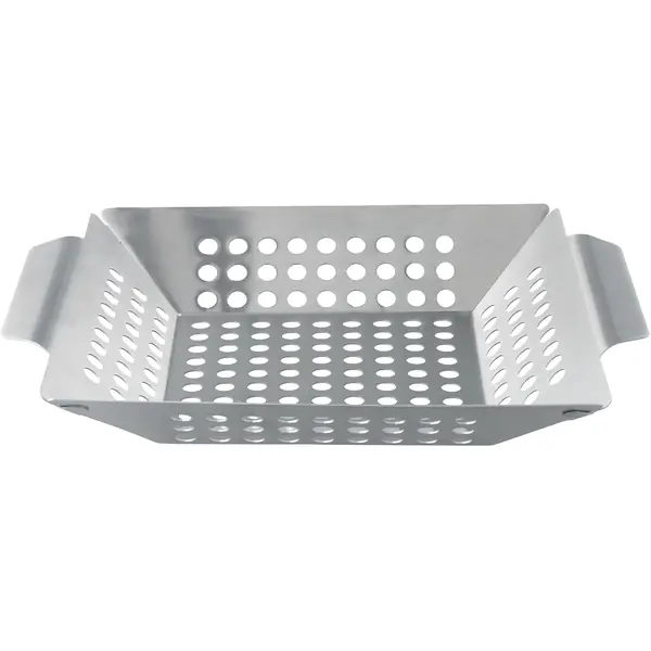 Cestello per verdure in acciaio inox per barbecue