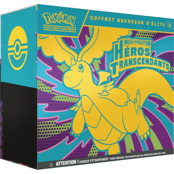 Cofanetto Allenatore Elite Pokemon Eroi Trascendenti con carta promozionale e dadi contatore