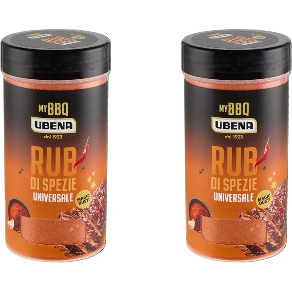 Cofanetto di rub per barbecue americano