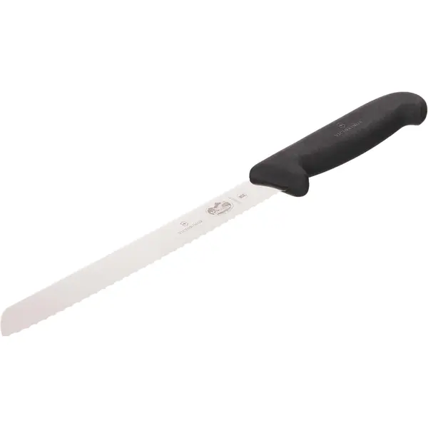 Coltello da pane Victorinox Fibrox 21 cm con lama seghettata in acciaio inox