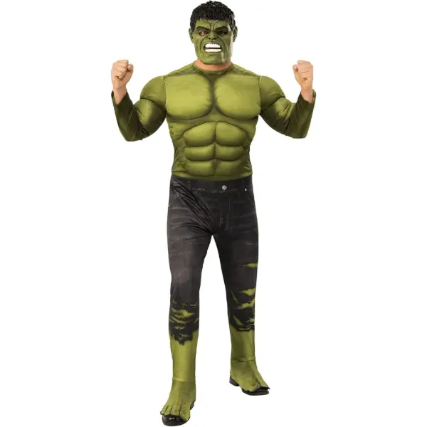 Costume ufficiale Rubie's da adulto di Hulk in versione Endgame Deluxe