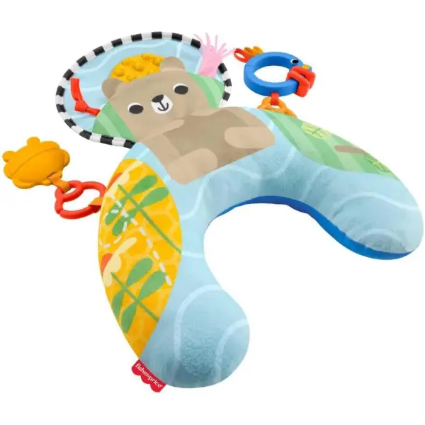 Fisher-Price Cuscino Orsetto Dolce Relax morbido per bimbi