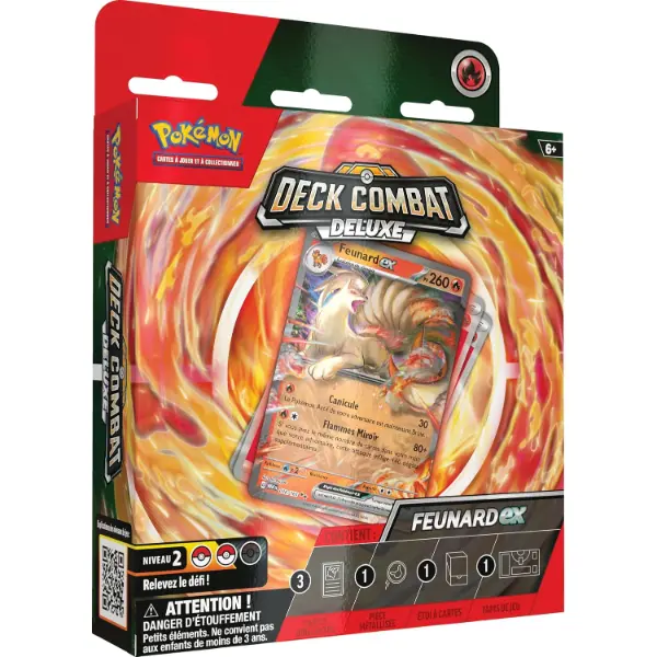 Deck Lotta Deluxe Pokemon Ninetales-ex da sessanta carte pronto all uso
