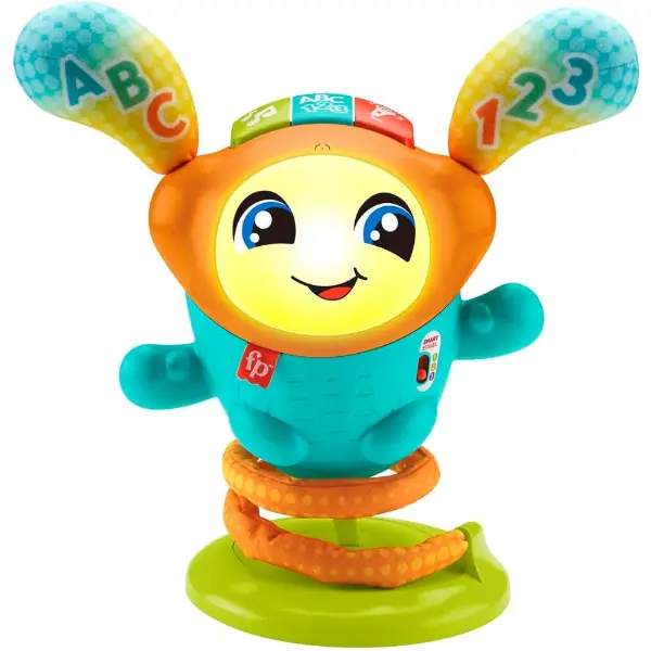 Fisher-Price DJ Bouncy Salta e Impara giocattolo interattivo