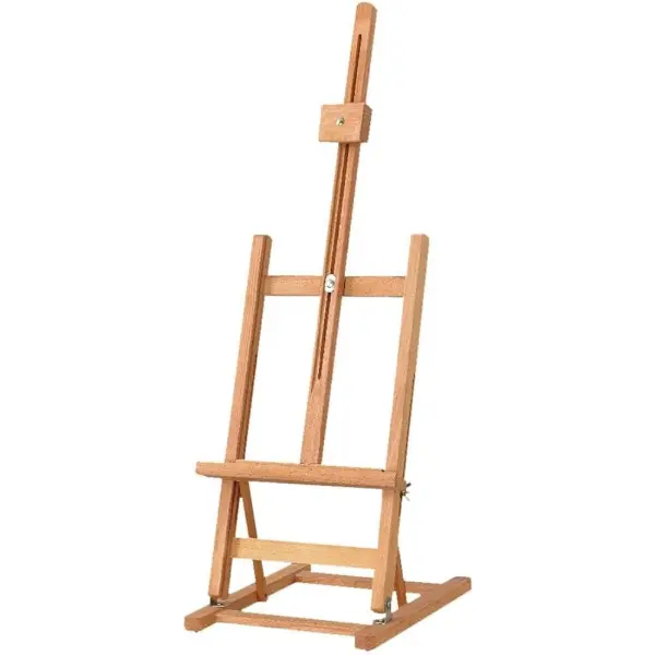 DOM 40, cavalletto da tavolo in legno di faggio verniciato