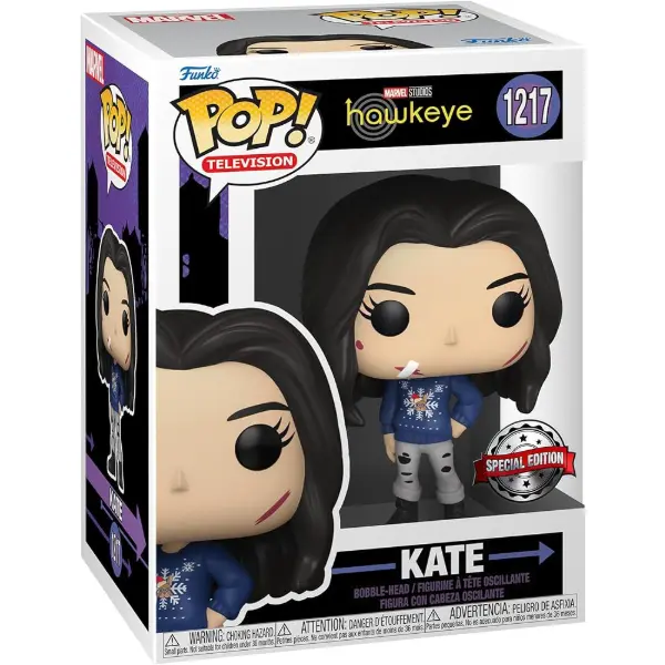 Funko Pop! n. 1217 — Kate Bishop con il maglione natalizio