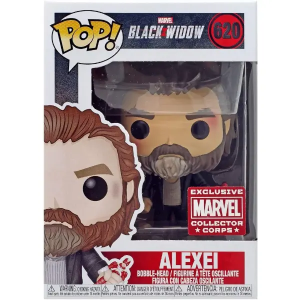 Funko Pop! Marvel — Alexei n. 620, esclusiva Collector Corps con teca