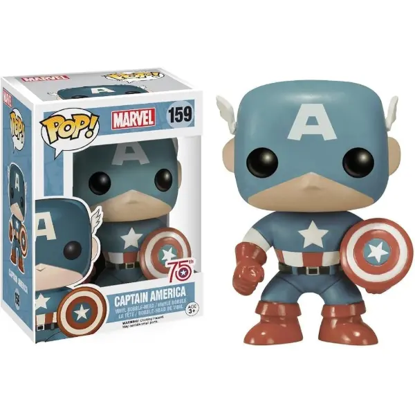 Funko Pop! di Capitan America in tonalità seppia per il 75° anniversario
